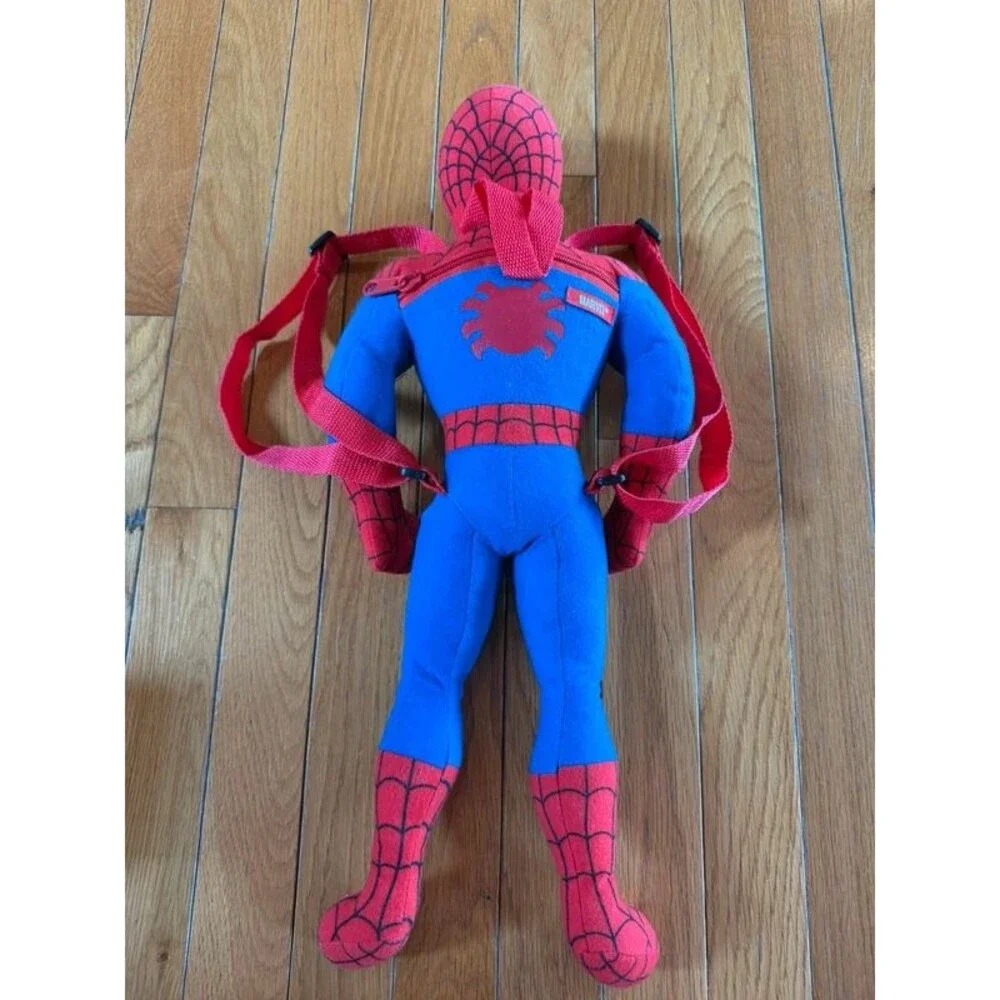 18” Marvel Spiderman Plush Backpack Adjustable Straps